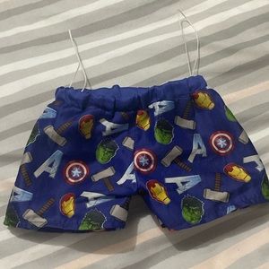 Build a bear avengers shorts